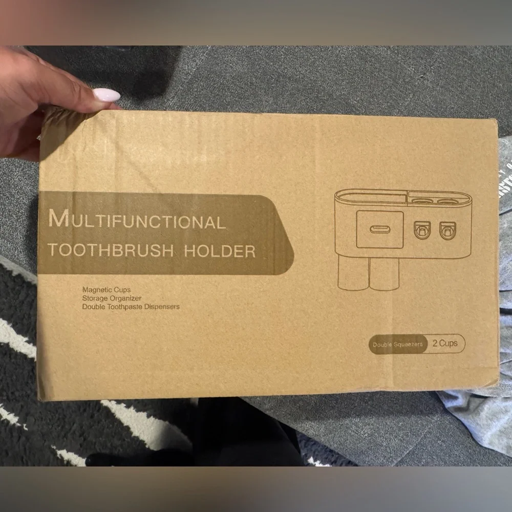 BRAND NEW Multi-Function Toothbrush Holder
